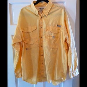 Columbia fishing shirt L